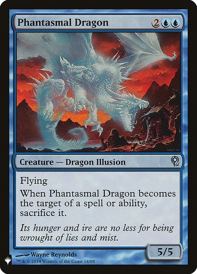 Phantasmal Dragon [Mystery Booster] | Amazing Games TCG