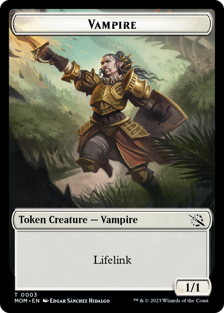 Vampire Token [March of the Machine Tokens] | Amazing Games TCG