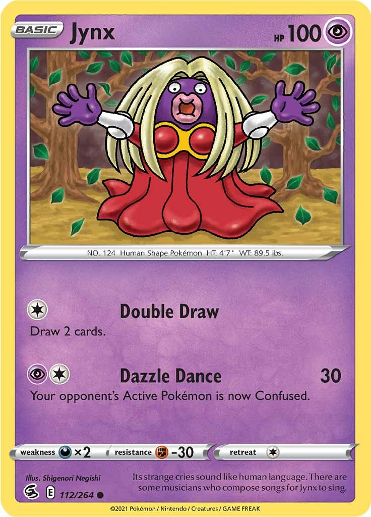 Jynx (112/264) [Sword & Shield: Fusion Strike] | Amazing Games TCG