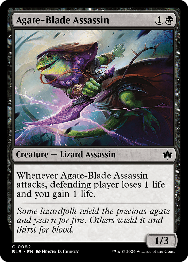 Agate-Blade Assassin [Bloomburrow] | Amazing Games TCG