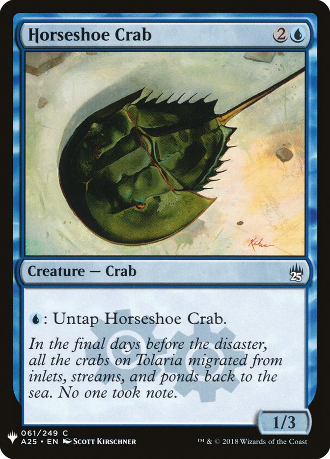 Horseshoe Crab [Mystery Booster] | Amazing Games TCG