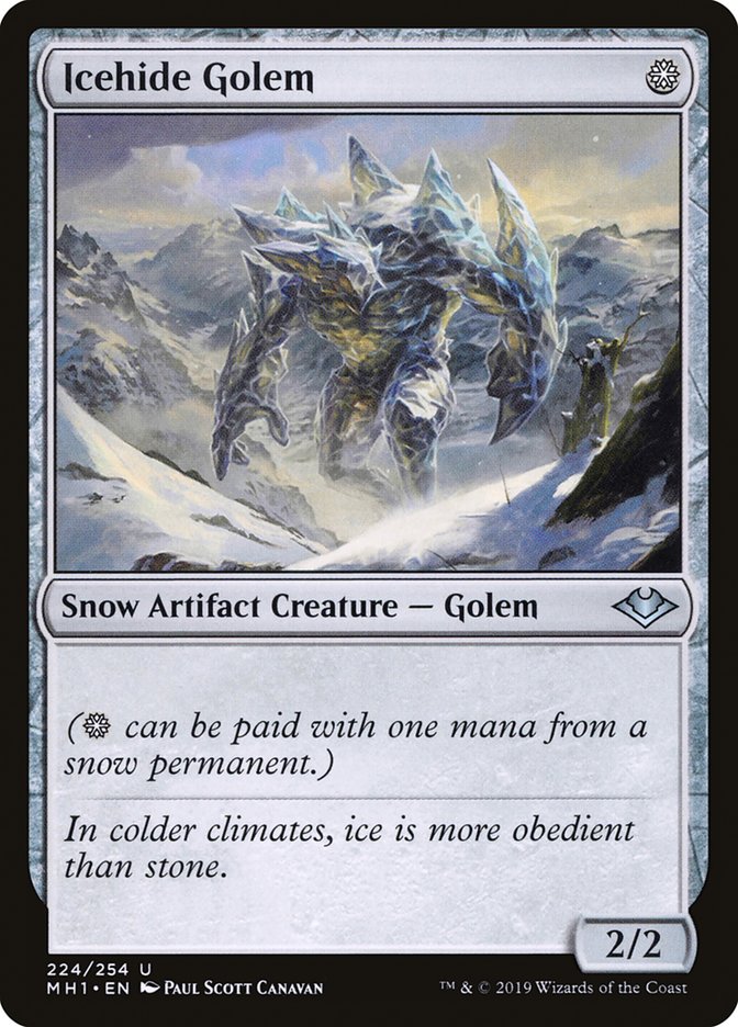 Icehide Golem [Modern Horizons] | Amazing Games TCG