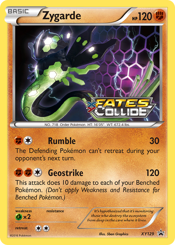 Zygarde (XY129) [XY: Black Star Promos] | Amazing Games TCG