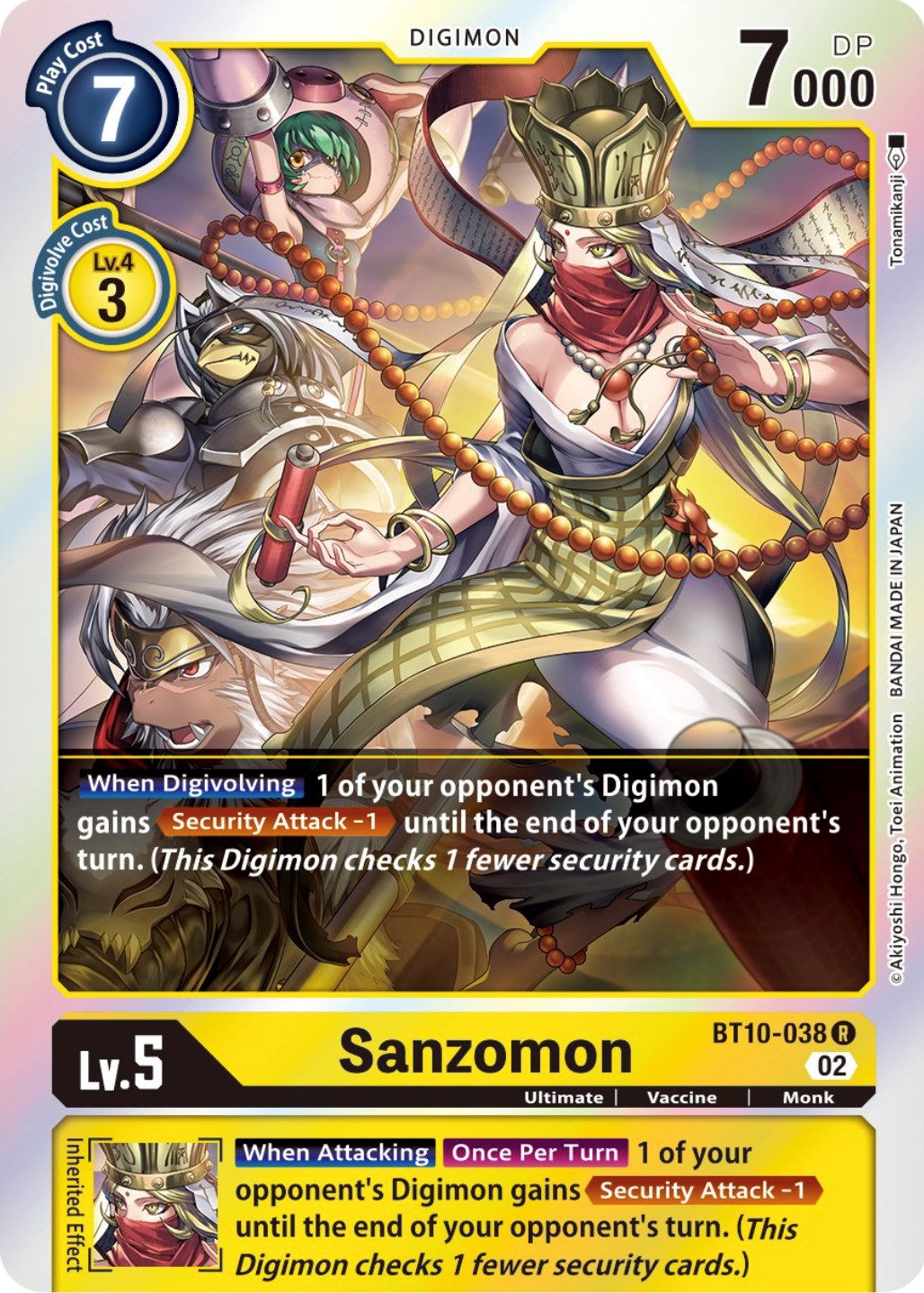 Sanzomon [BT10-038] [Xros Encounter] | Amazing Games TCG