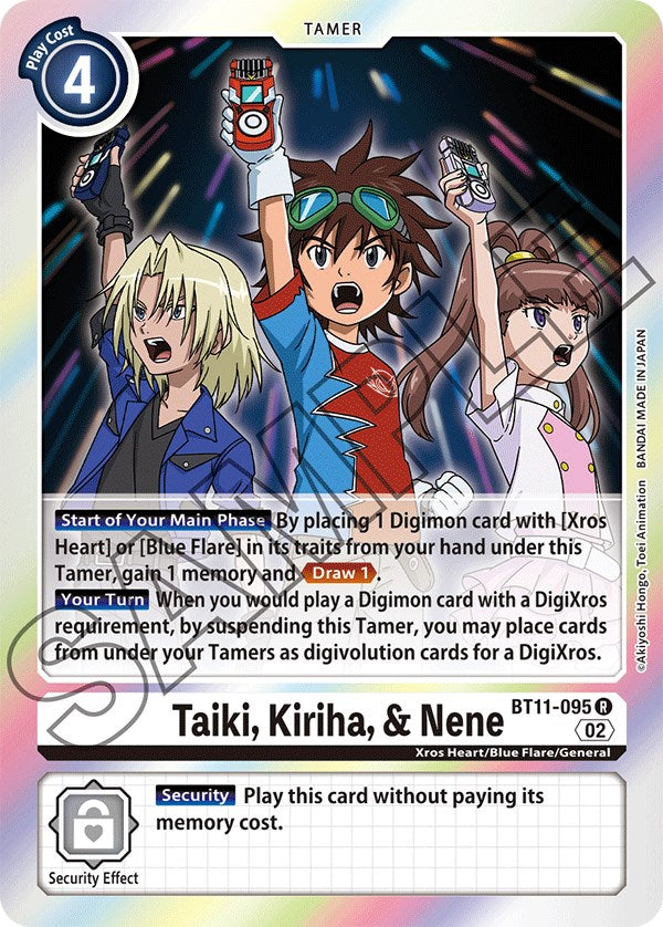 Taiki, Kiriha, & Nene [BT11-095] [Dimensional Phase] | Amazing Games TCG