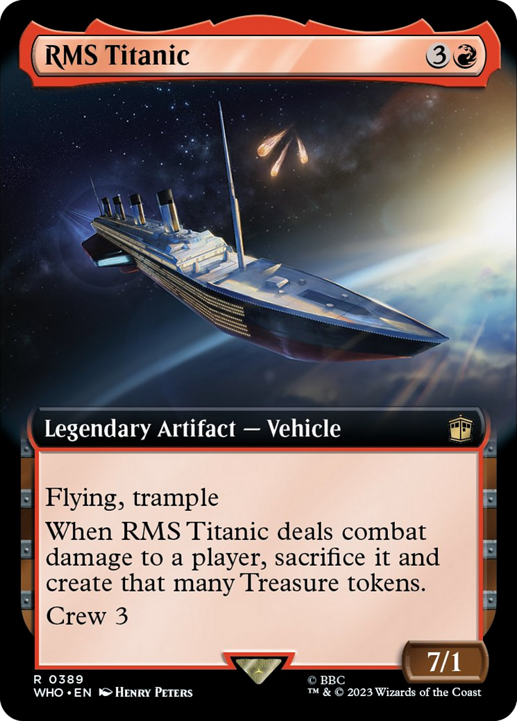 RMS Titanic (Extended Art) [Doctor Who] | Amazing Games TCG