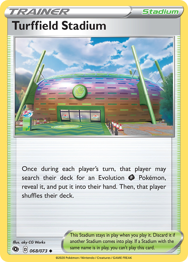 Turffield Stadium (068/073) [Sword & Shield: Champion's Path] | Amazing Games TCG