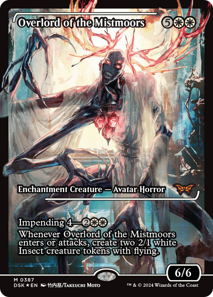 Overlord of the Mistmoors (Japan Showcase) [Duskmourn: House of Horror] | Amazing Games TCG