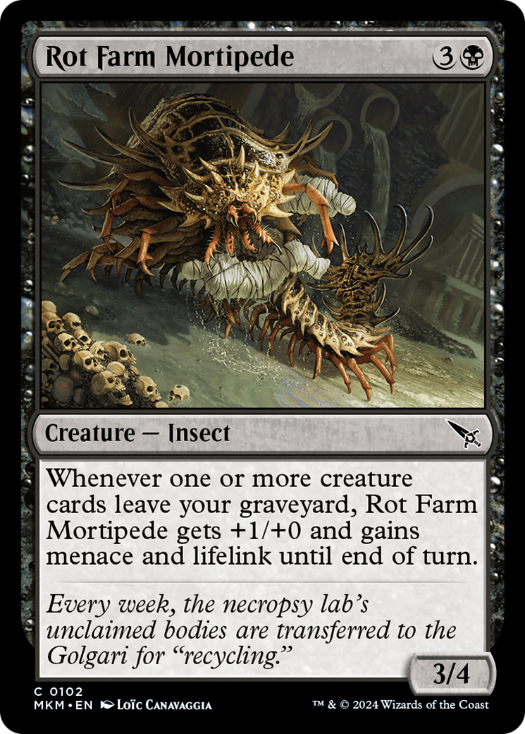 Rot Farm Mortipede [Murders at Karlov Manor] | Amazing Games TCG