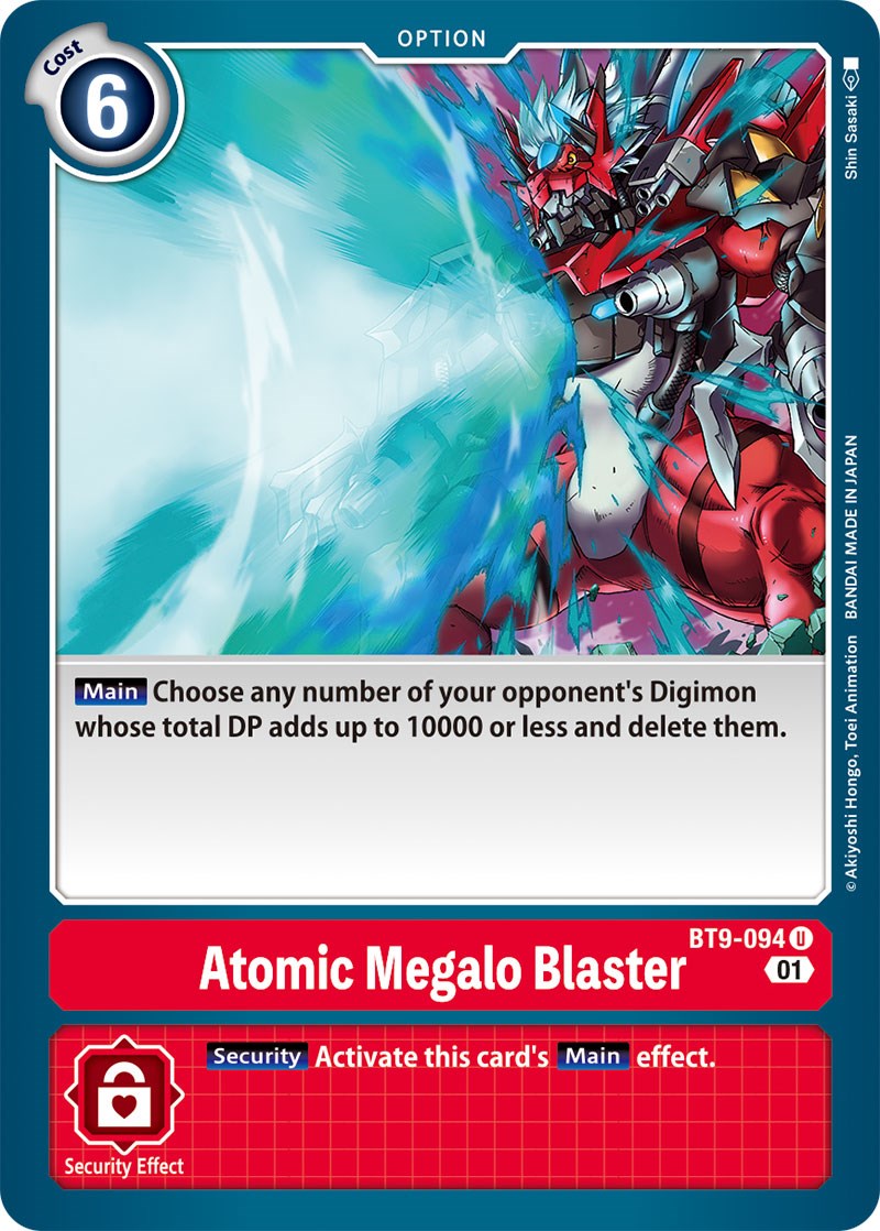 Atomic Megalo Blaster [BT9-094] [X Record] | Amazing Games TCG