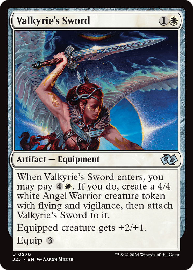 Valkyrie's Sword [Foundations Jumpstart] | Amazing Games TCG