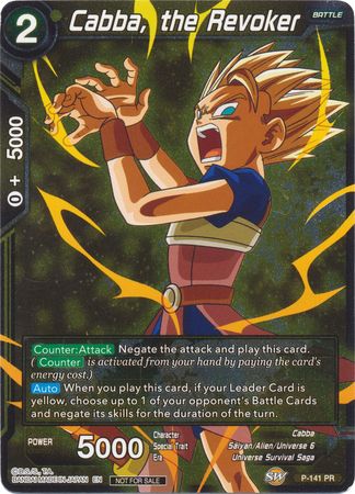 Cabba, the Revoker (P-141) [Promotion Cards] | Amazing Games TCG