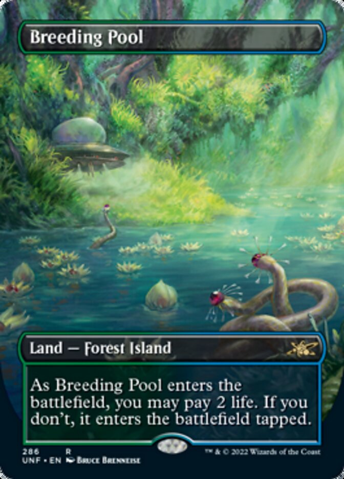 Breeding Pool (Borderless) [Unfinity] | Amazing Games TCG