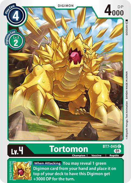 Tortomon [BT7-045] [Next Adventure] | Amazing Games TCG