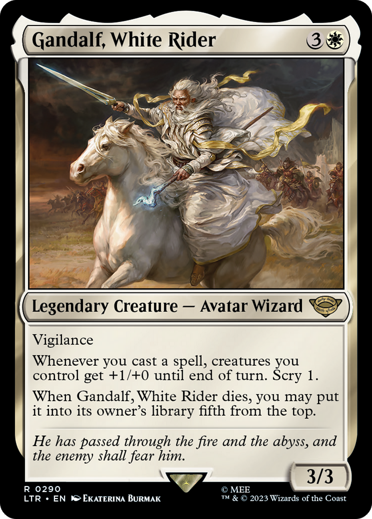 Gandalf, White Rider [The Lord of the Rings: Tales of Middle-Earth] | Amazing Games TCG