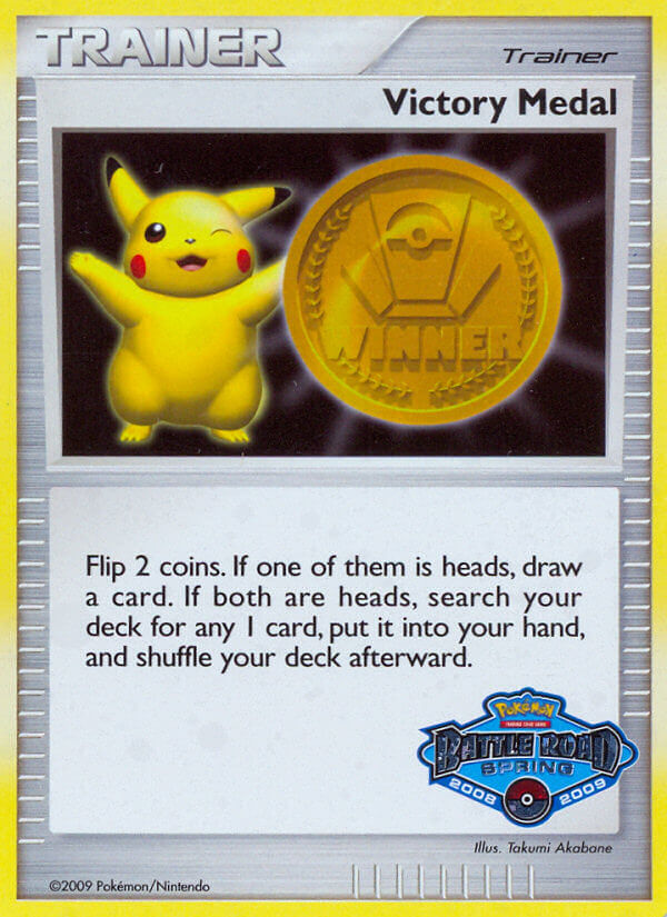 Victory Medal (Battle Road Spring 2008 2009) [League & Championship Cards] | Amazing Games TCG