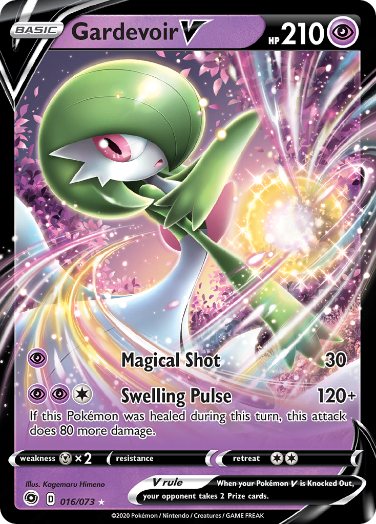 Gardevoir V (016/073) [Sword & Shield: Champion's Path] | Amazing Games TCG