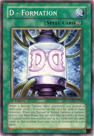 D - Formation [LODT-EN048] Common | Amazing Games TCG