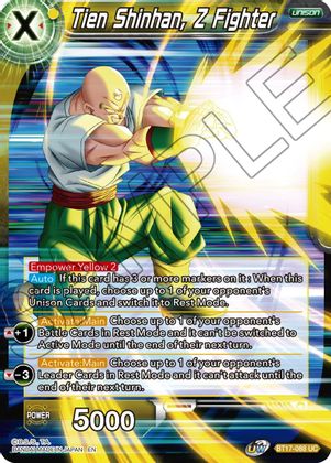 Tien Shinhan, Z Fighter (BT17-088) [Ultimate Squad] | Amazing Games TCG