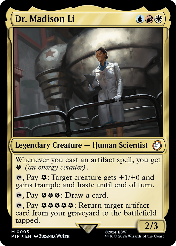 Dr. Madison Li [Fallout] | Amazing Games TCG