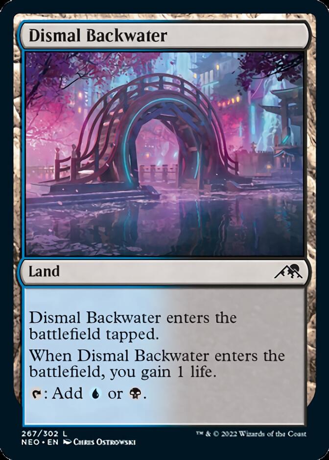 Dismal Backwater [Kamigawa: Neon Dynasty] | Amazing Games TCG