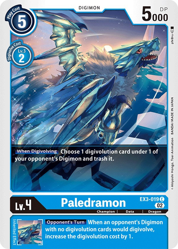 Paledramon [EX3-019] [Draconic Roar] | Amazing Games TCG