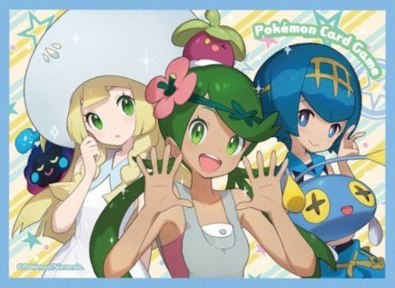 Pokemon Sleeves: Lana, Mallow, & Lillie (64ct) | Amazing Games TCG