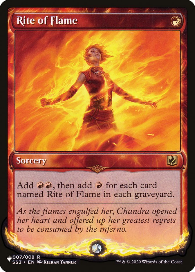 Rite of Flame [The List] | Amazing Games TCG