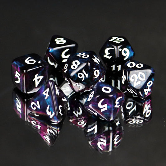 7pc RPG Set - DeepWalker with White