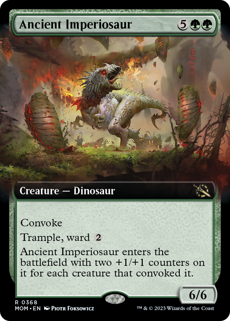 Ancient Imperiosaur (Extended Art) [March of the Machine] | Amazing Games TCG