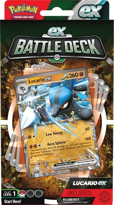 Ex Battle Deck (Lucario ex) | Amazing Games TCG