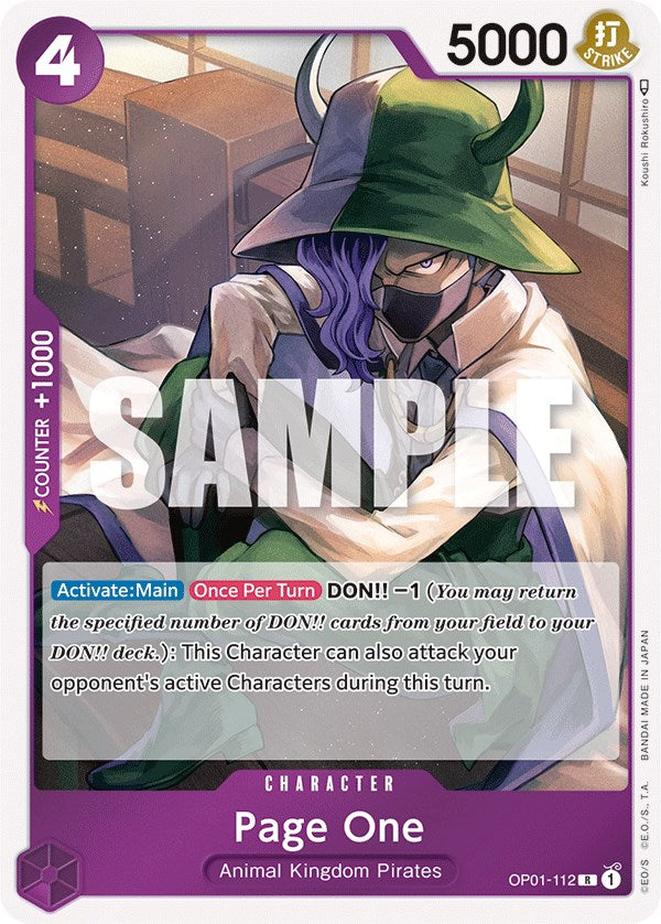 Page One [Romance Dawn] | Amazing Games TCG