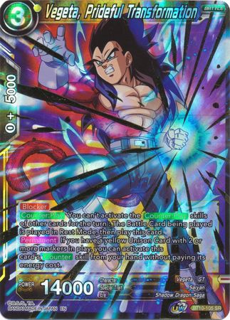 Vegeta, Prideful Transformation (BT10-105) [Rise of the Unison Warrior 2nd Edition] | Amazing Games TCG