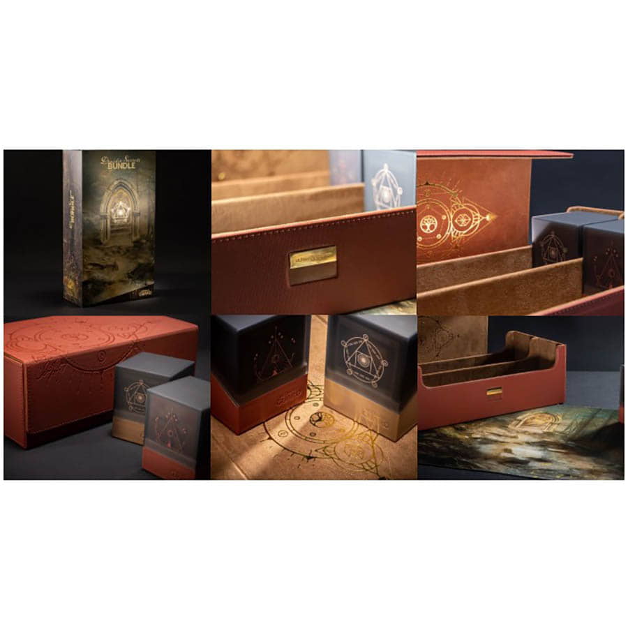 Druidic Secrets Supply Bundle - Arkhive, Boulders, and Playmat | Amazing Games TCG