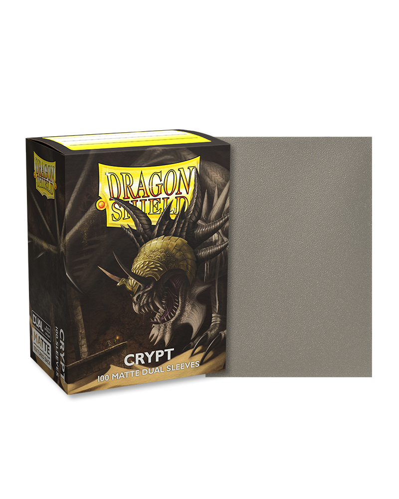 Dragon Shield Standard Dual Matte Crypt - (100ct) | Amazing Games TCG