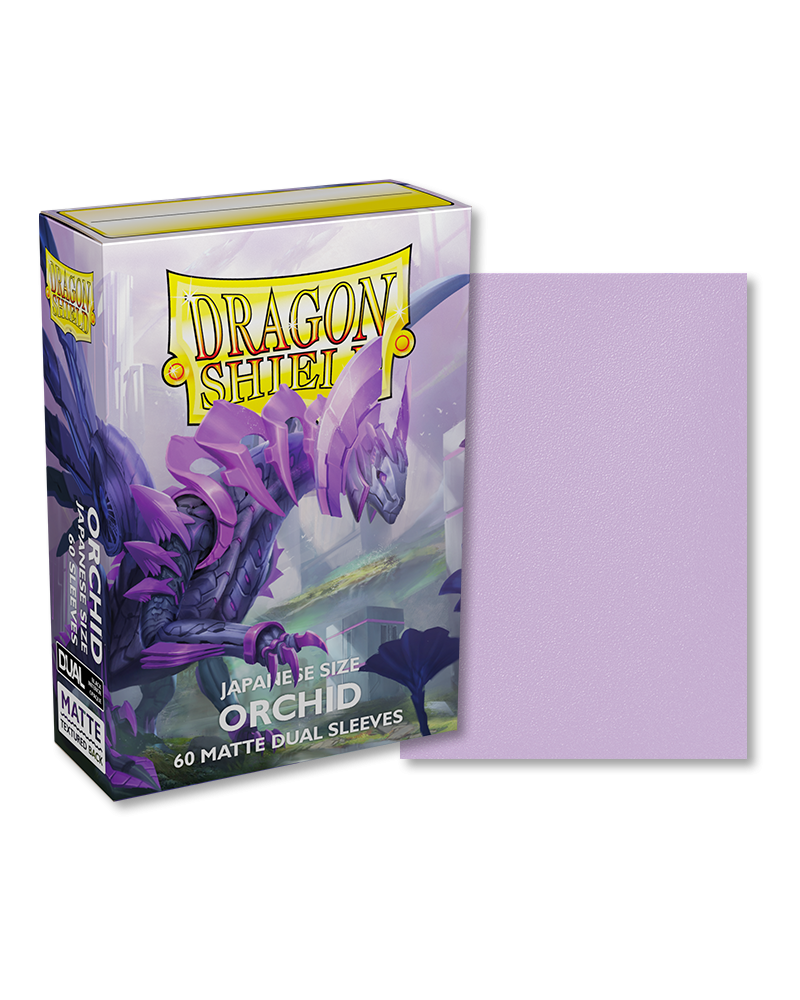 Dragon Shield Standard Dual Matte Orchid - (100ct) | Amazing Games TCG