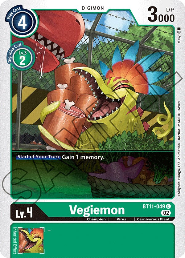 Vegiemon [BT11-049] [Dimensional Phase] | Amazing Games TCG