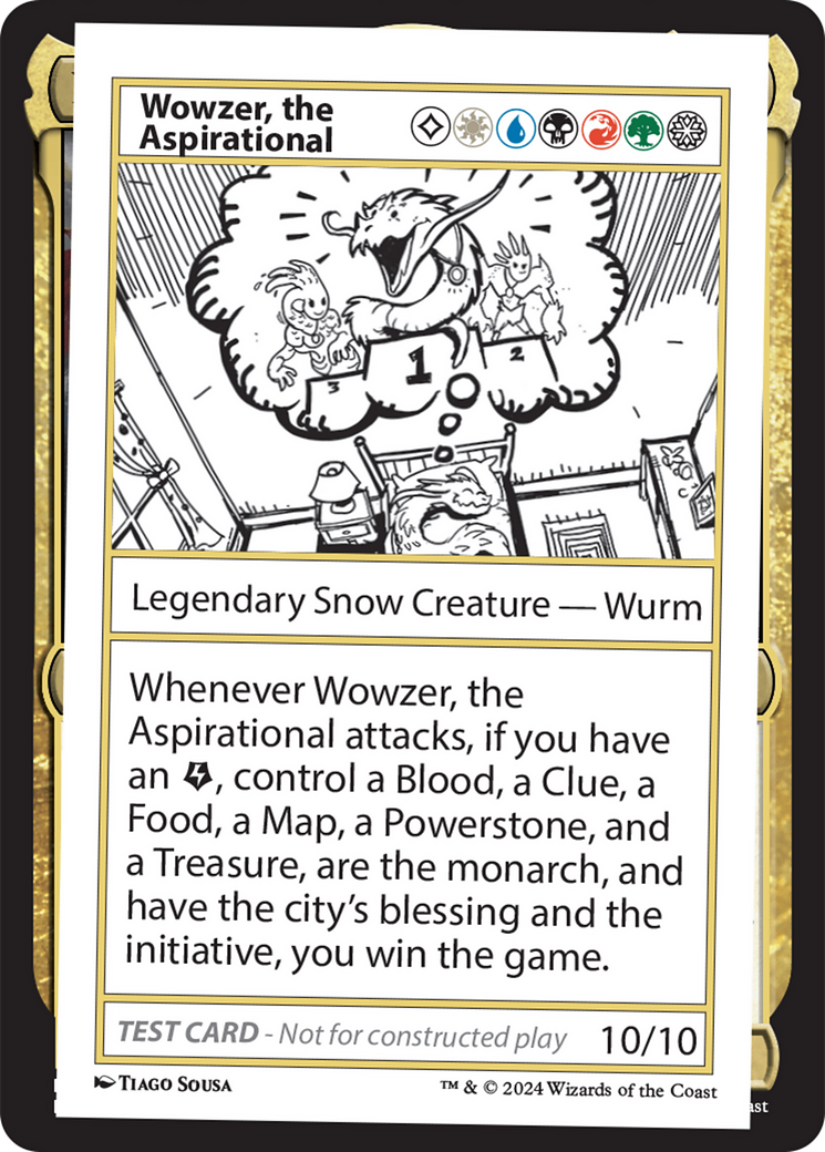 Wowzer, the Aspirational [Mystery Booster 2 Playtest Cards] | Amazing Games TCG