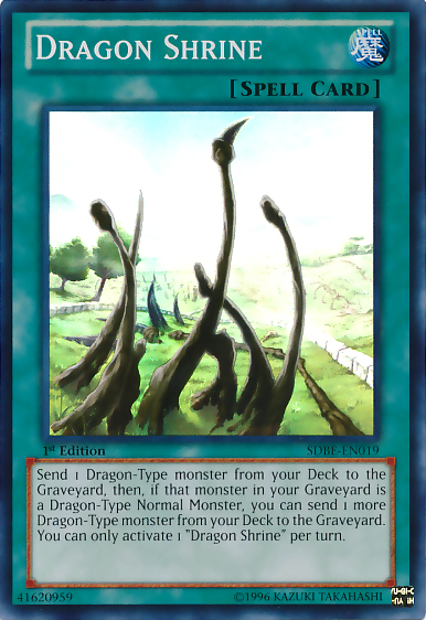 Dragon Shrine [SDBE-EN019] Super Rare | Amazing Games TCG