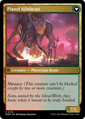 Bonded Herdbeast // Plated Kilnbeast [March of the Machine] | Amazing Games TCG