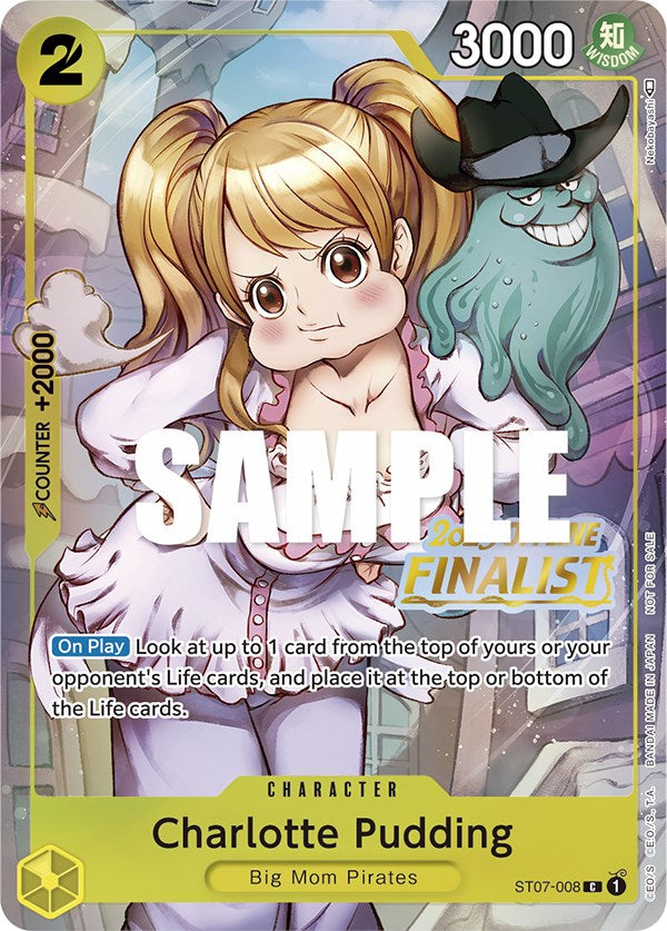 Charlotte Pudding (Offline Regional 2023) [Finalist] [One Piece Promotion Cards] | Amazing Games TCG