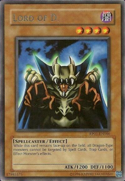 Lord of D. [RP01-EN086] Rare | Amazing Games TCG