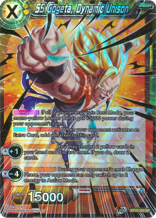 SS Gogeta, Dynamic Unison (BT10-095) [Rise of the Unison Warrior 2nd Edition] | Amazing Games TCG