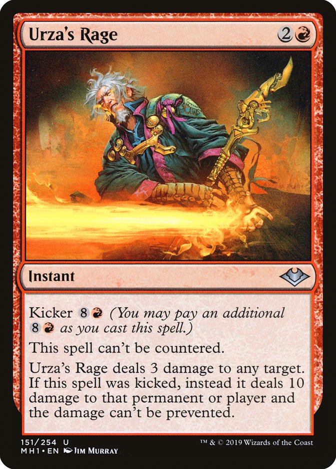 Urza's Rage [Modern Horizons] | Amazing Games TCG