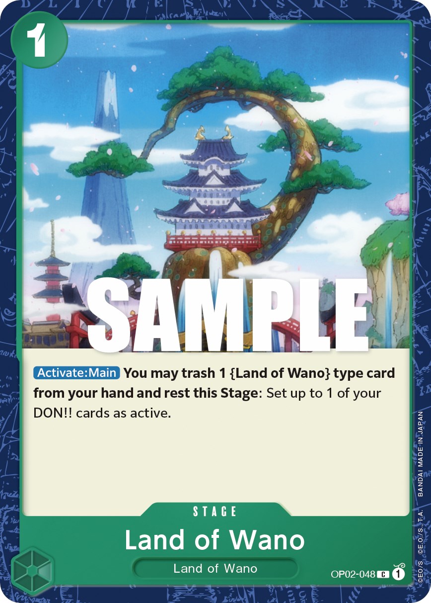 Land of Wano [Paramount War] | Amazing Games TCG