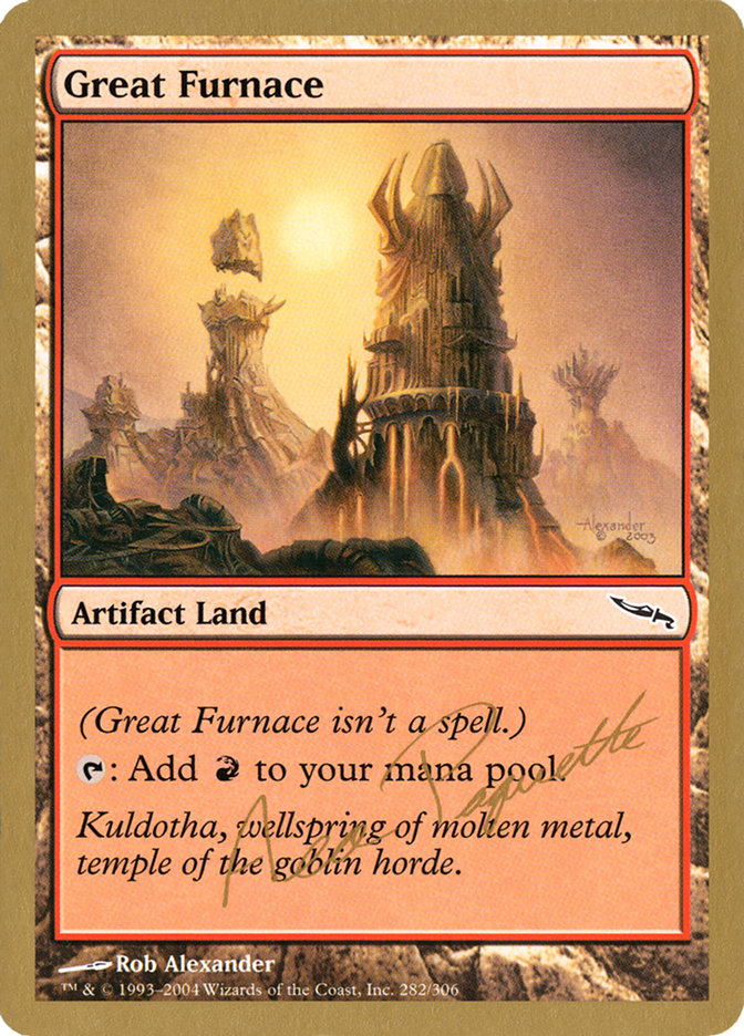 Great Furnace (Aeo Paquette) [World Championship Decks 2004] | Amazing Games TCG