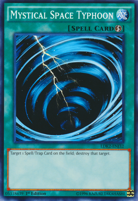 Mystical Space Typhoon [LDK2-ENJ32] Common | Amazing Games TCG