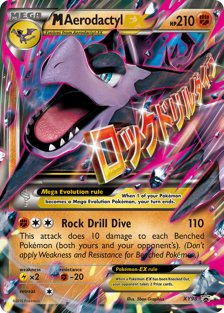 M Aerodactyl EX (XY98) [XY: Black Star Promos] | Amazing Games TCG