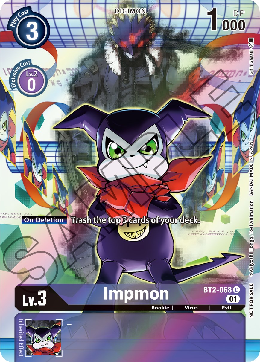 Impmon [BT2-068] (Tamer's Card Set 1) [Release Special Booster Promos] | Amazing Games TCG