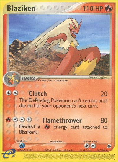 Blaziken (15/109) [EX: Ruby & Sapphire] | Amazing Games TCG